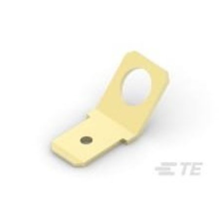 TE CONNECTIVITY FASTON 250 BENT 45DEG TAB BR LP 181948-1